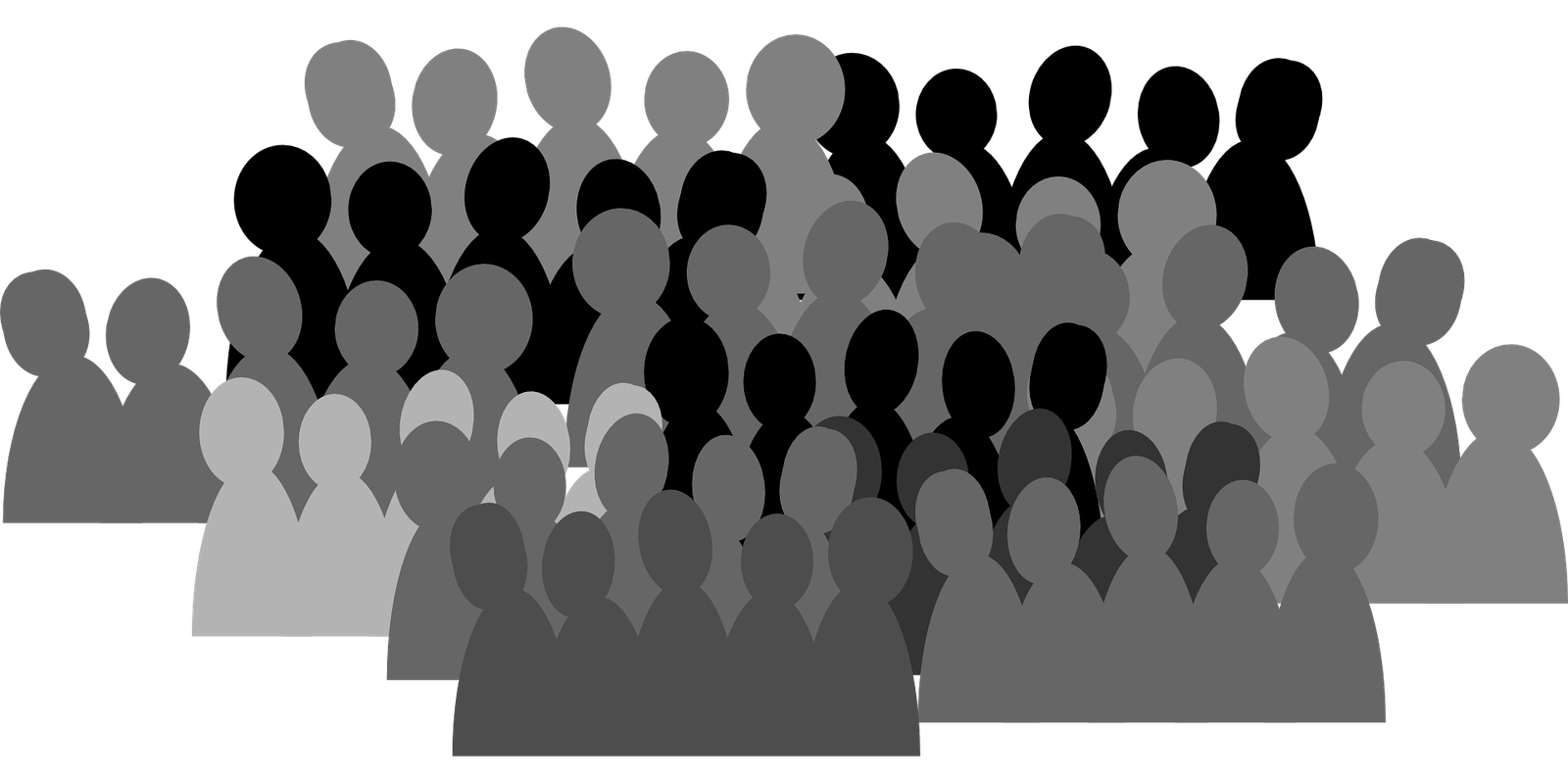 Public Relations Strategy Crowd representing public audience